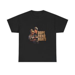 Dope Fiend Beats Graphic Tee &mdash; Retro Hip-Hop DJ T-Shirt