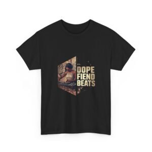 Dope Fiend Beats Tee — Vintage Turntable Hip Hop Music T-Shirt