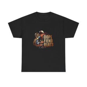Dope Fiend Beats T-Shirt — Vintage DJ Music Producer Tee