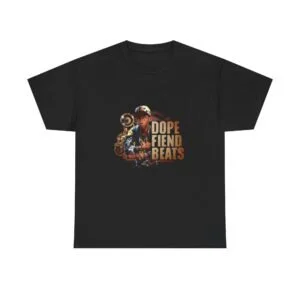 Dope Fiend Beats T-Shirt — Vintage DJ Music Producer Tee